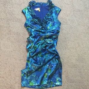 Blue Green Dress